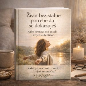 KNJIGA - ŽIVOT BEZ STALNE POTREBE DA SE DOKAZUJEŠ