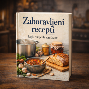 KNJIGA - ZABORAVLJENI RECEPTI KOJE VRIJEDI SAČUVATI