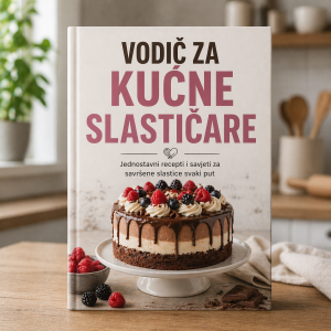 KNJIGA – VODIČ ZA KUĆNE SLASTIČARE