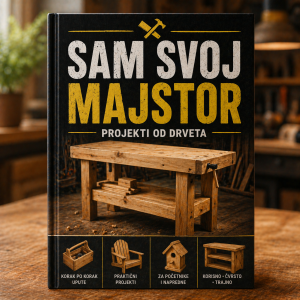 KNJIGA – SAM SVOJ MAJSTOR: PROJEKTI OD DRVETA