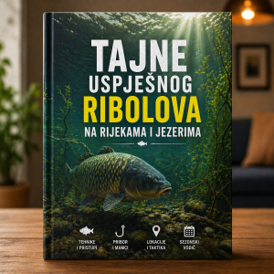 KNJIGA – TAJNE USPJEŠNOG RIBOLOVA NA RIJEKAMA I JEZERIMA